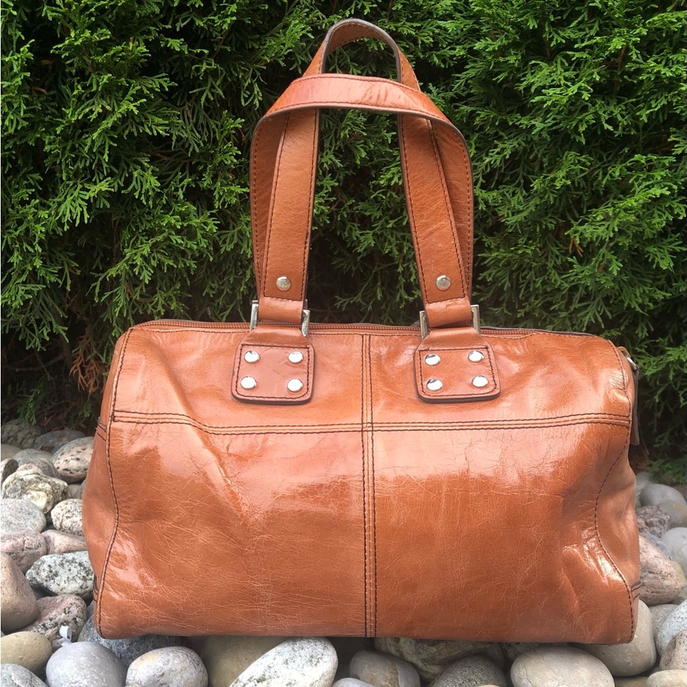 Kenneth Cole Leather Satchel